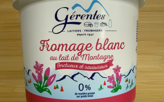Fromage blanc 0 % MG Gérentes 1 KG