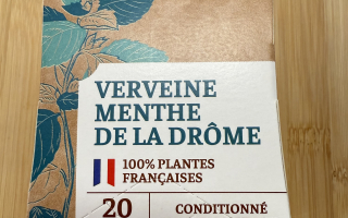 VERVEINE MENTHE DE LA DROME BIO PAGES 36 GR