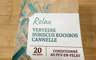 RELAX VERVEINE HIBISCUS ROOIBOS CANELLE BIO 36 G