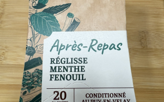 APRES-REPAS REGLISSE MENTHE FENOUIL BIO PAGES 36G