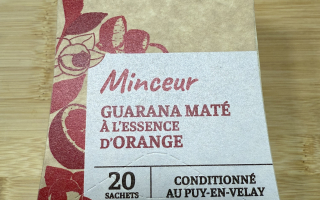 MINCEUR GUARANA MATE A L'ESSENCE D'ORANGE PAGES 36G