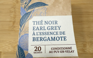 THE NOIR EARL GREY A L ESSENCE DE BERGAMOTE BIO PAGES 36G