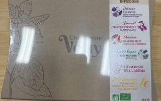 Coffret assortiment infusions BIO Pages 100g