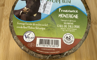 Fromage de pays tallobre BLEU LAIT CRU