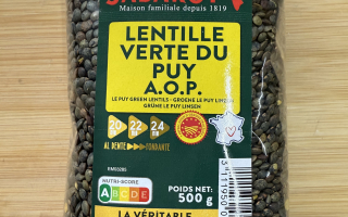 LENTILLE VERTE DU PUY AOP 500 GR SABAROT