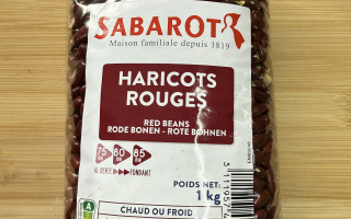 HARICOTS ROUGES 1 KG SABAROT