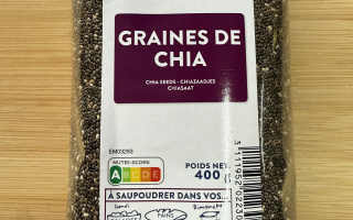 GRAINES DE CHIA 400 GR SABAROT