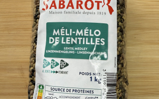 MELI-MELO DE LENTILLES 1 KG SABAROT