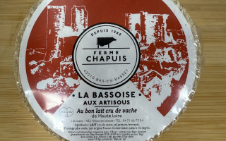 Fromage de pays " la bassoise aux artisous " 500 gr