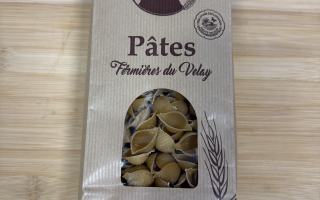 Pâtes sèches nature forme coquilles 500 gr "la ferme archer "