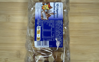 10 Gauffres liegeoises sucre 550 g