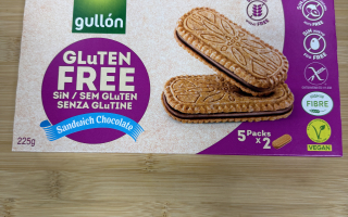Biscuit fourre chocolat sans gluten 225 gr GULLON