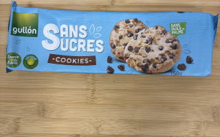 Cookies pepite sans sucre 150 g Guillon