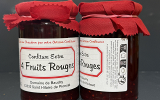 CONFITURE 4 FRUITS ROUGE 370GR