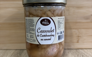 Cassoulet confit de canard saveurs du Clavon 780gr