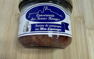 TERRINE DE CAMPAGNE AU BLEU D'AUVERGNE 180GR