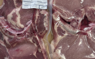2 Côtes de porc (échine ou filet )