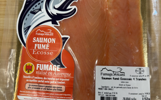 Saumon Ecossais  fumé 200gr