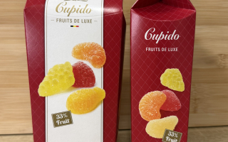 BALLOTINS FRUITS LUXE 200GR