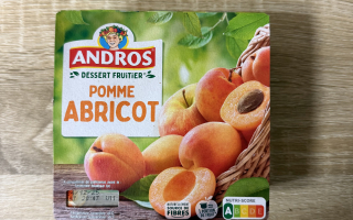 Compote Pomme Abricot 4 x 100gr