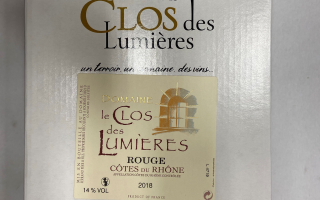 BIB vin rouge 5 litres Côtes du Rhöne Clos des Lumières