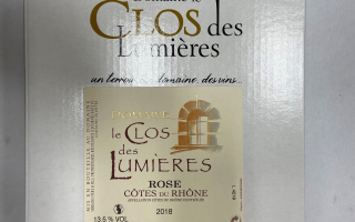 BIB vin rosé  5 litres Côtes du Rhône Clos des Lumières