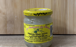 Oignons blanc nacrés 210gr