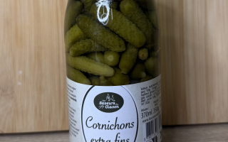 cornichons extra fins 370ml