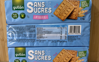 Biscuits fibres  sans sucre 170gr