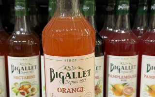 SIROP D'ORANGE 1L