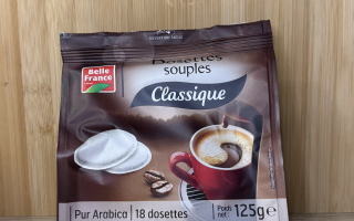 18 dosettes café classique