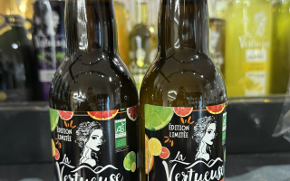 BIÈRE BLANCHE AGRUMES LA VERTUEUSE 4.5° 330ML