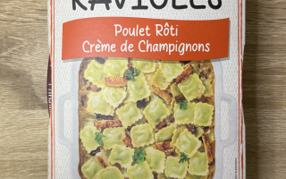 GRATIN DE RAVIOLES POULET RÔTI 310GR