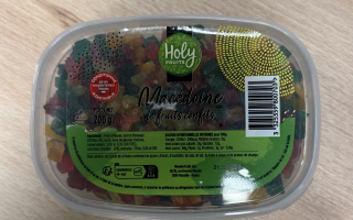 Macédoine de fruits confits 200gr