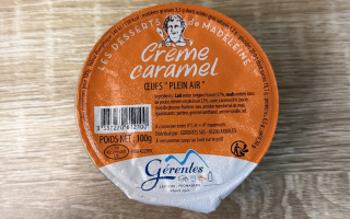 CREME CARAMEL GERENTES 100GR