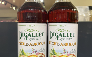 SIROP PÊCHE -ABRICOT 1 L