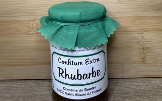 CONFITURE RHUBARBE 370G