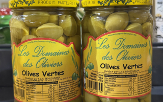 OLIVES VERTES POT 720 ML
