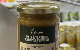 PÂTE À TARTINER CARAMEL VERVEINE 235GR