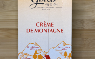 Crème de montagne Gérentes 35 %