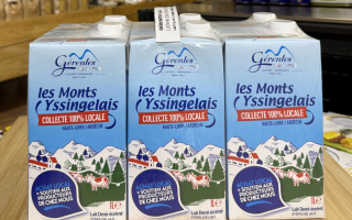 LAIT DE MONTAGNE GÉRENTES 6 X 1L
