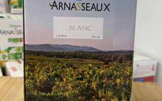 Bib vin blanc d'Ardèche " Domaine des arnasseaux "  5L