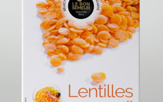 Lentilles corail le bon semeur (500gr)