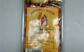 Madeleines aux raisins (250gr)