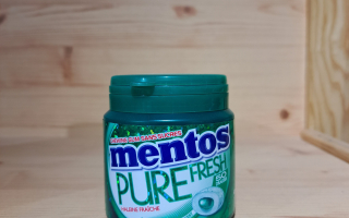 chewing gum menthos chlorophile 100gr