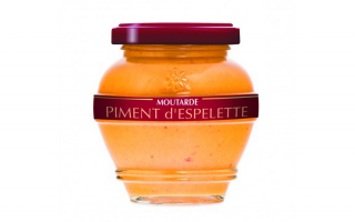 Moutarde au piment d'espelette (200ml)