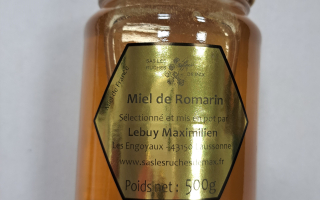 Miel de romarin 500gr