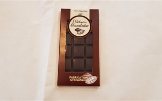 chocolat noir cameroun 66% l'artisan chocolatier (100gr)