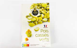Pois cassés vert le bon semeur (500gr)