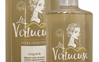 Liqueur de poire la vertueuse 35% 50cl